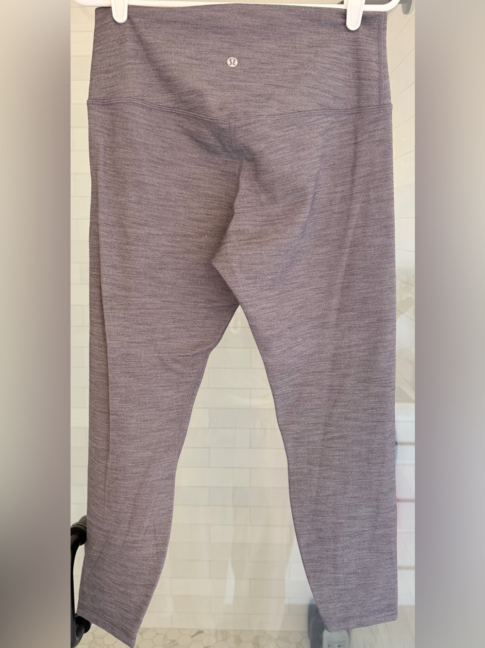 Lululemon High-Rise Heathered Grey Leggings